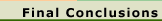 Final Conclusions