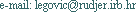 e-mail: legovic@rudjer.irb.hr